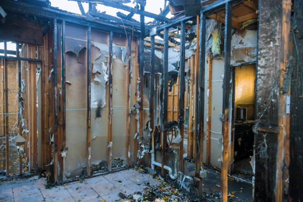 Professional Fire Damage Removal technician working in King City, CA
